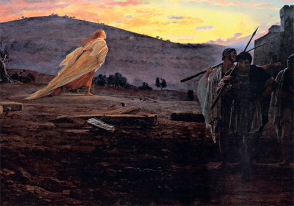 Image - Mykola Ge: Harbingers of the Resurrection (1867).